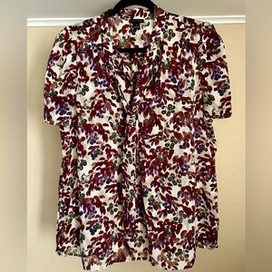Ann Taylor short sleeve blouse - Medium